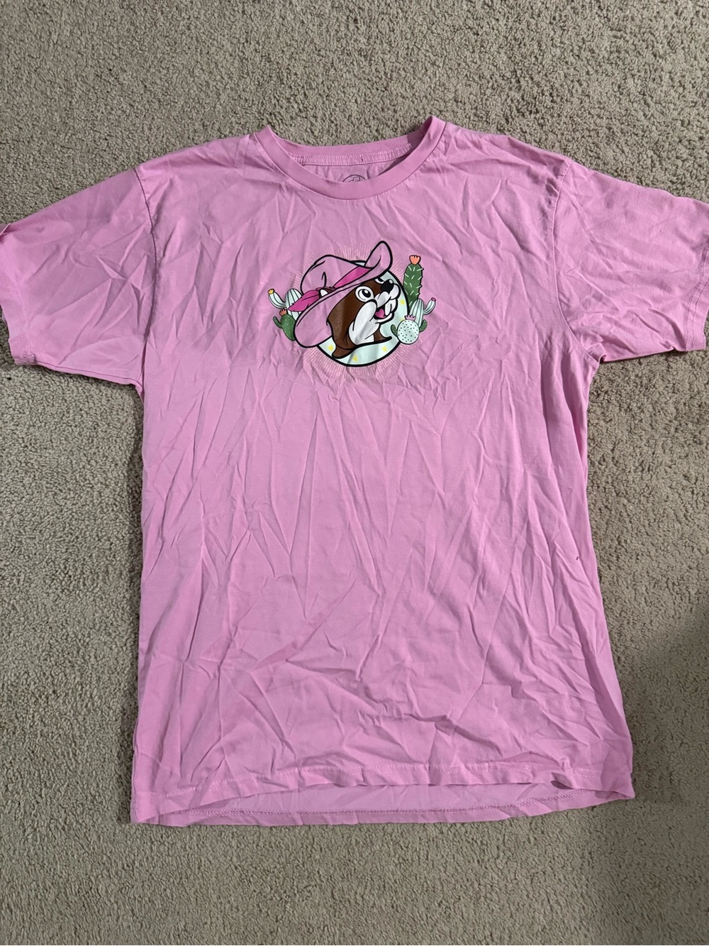 Buc-ee’s Pink Graphic Tee